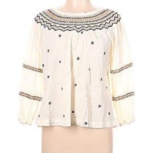 Ultra Pink Boho style women’s top size L